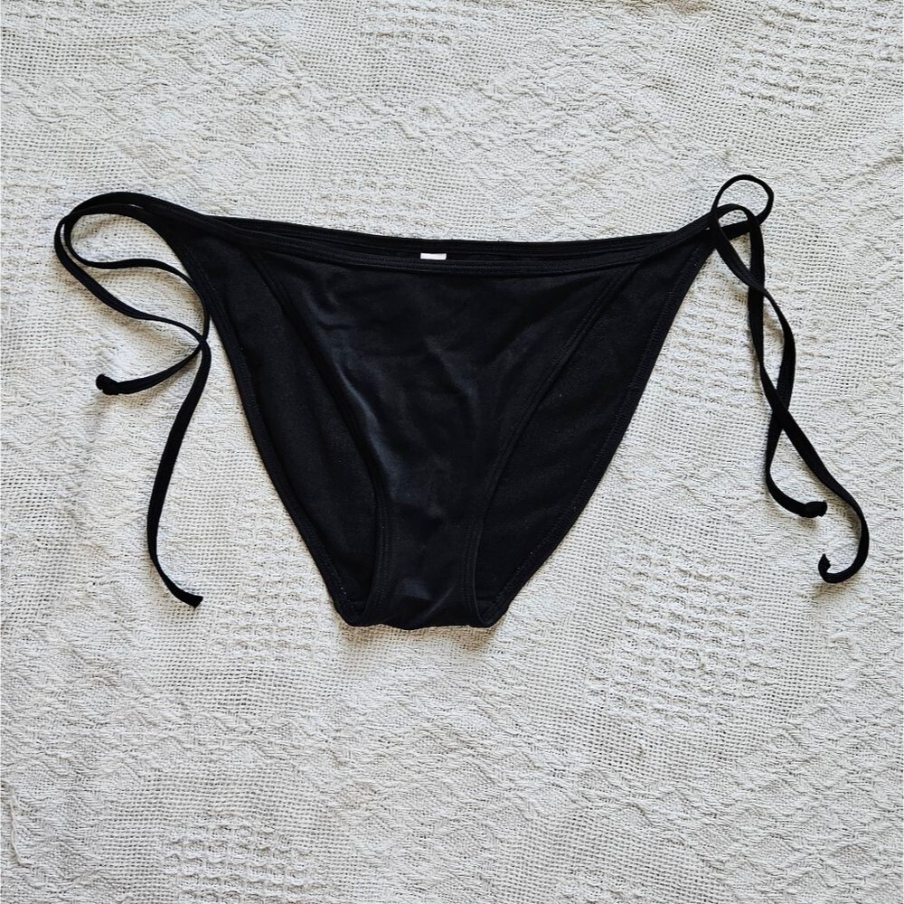 Victorias Secret Black String Bikini 2006 Size Medium